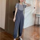 Set: Short-sleeve T-shirt + Jogger Jumper Pants