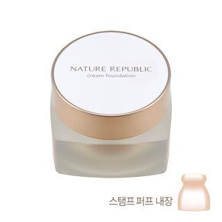 Nature Republic - Ginseng Royal Silk Cream Foundation Spf37 Pa+++ 30ml #01 Light Beige
