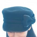 Bow Accent Military Hat