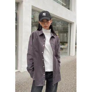 Couple Oversized Napped Shirt