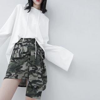 Camo Culottes With Sash