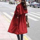 Tied Long Trench Coat
