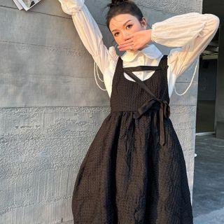 Bow Overall Dress