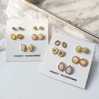 5 Pair Set: Resin Earring (assorted Designs)