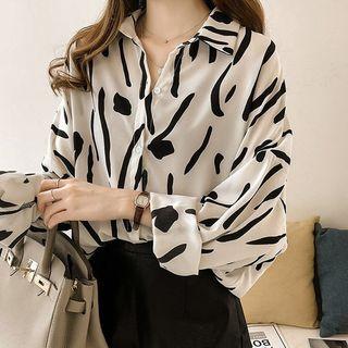 Graffiti Print Shirt