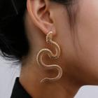 Snake Drop Earrings