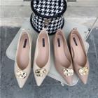 Metal Disc Pointy Flats