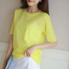 Colored Summer Knit Top