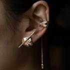 Geometric Stud Earring / Ear Cuff