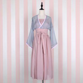 Strappy Dress / Wrap Blouse / Scarf