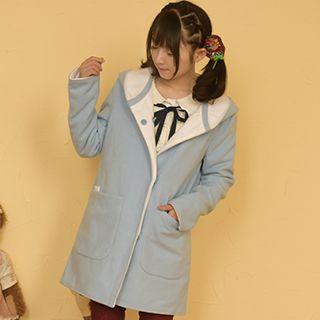 Hooded Fleece Lined Jacket