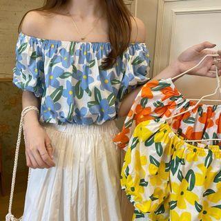Floral Off Shoulder Top