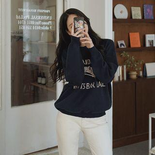 Illustrated Oversized Sweater