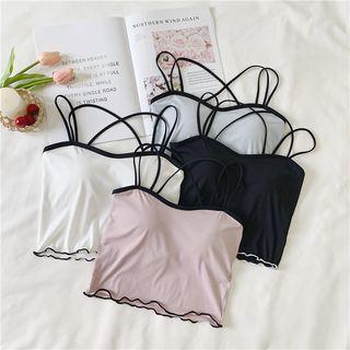 Color-block Padded Camisole Top