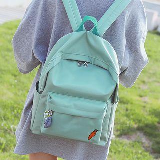 Carrot Embroidered Backpack