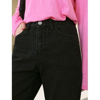 Plus Size Hidden Band-waist Wide-leg Pants