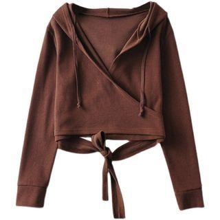 Wrapped Hooded Jacket