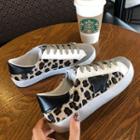 Leopard-panel Sneakers