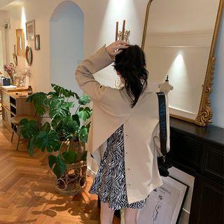 Slit-back Oversize Blazer