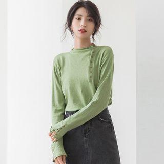 Plan Long-sleeve Knit Top