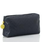 Estee Lauder - Navy Wicker-print Bag 1 Pc