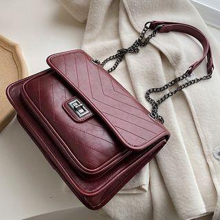 Flap Chained Hand Bag