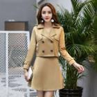 Set: Trench Jacket + A-line Skirt