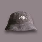 Moon Print Bucket Hat Gray - One Size