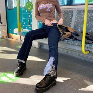 Low-rise Bootcut Jeans