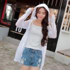 Light Hooded Long Top
