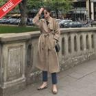Double-breasted Loose-fit Trench Coat