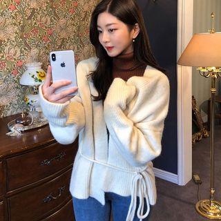 Dali Hotel String Wrap Knit Cardigan