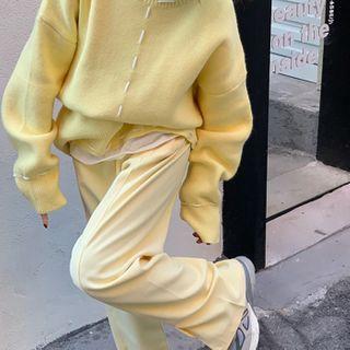 Sweater / Wide Leg Pants