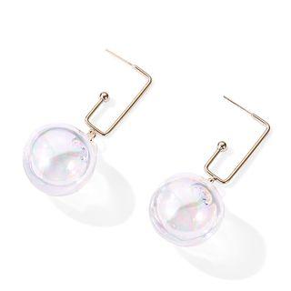 Glass Bead Dangle Earring 1 Pair - Glass Bead Dangle Earring - One Size