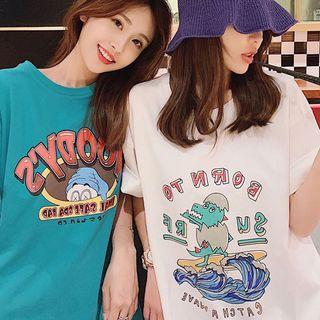 Loose-fit Print T-shirt