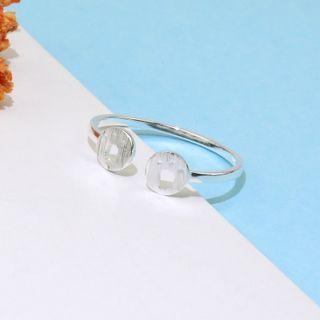 Feet Open Ring 1 Pc - Feet Open Ring - Silver - One Size