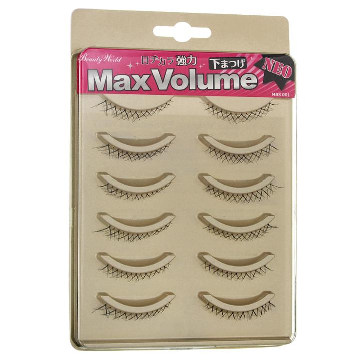 Lucky Trendy - Max Volume Eyelash For Lower Lash (mbs001) 6 Pairs