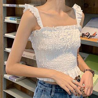 Long-sleeve Shirt / Cami Top