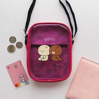 Brother Printed Mini Crossbody Bag