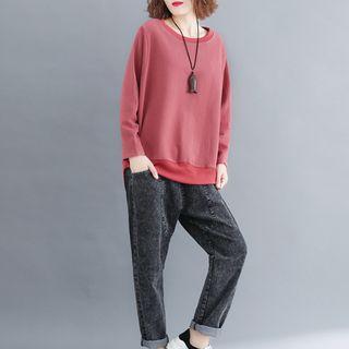 Round Neck Sweatshirt