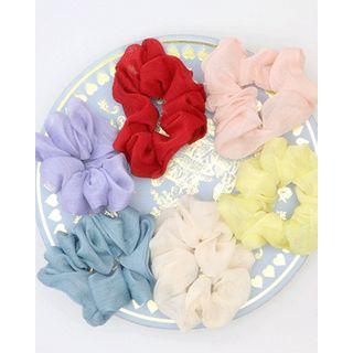 Chiffon Scrunchy Hair Tie (set Of 2)