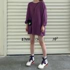 Long-sleeve T-shirt Purple - One Size