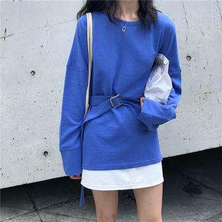 Irregular Long-sleeve Top