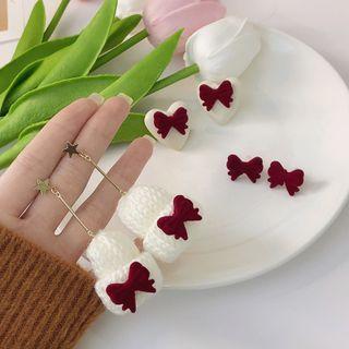Bow Ear Stud / Drop Earring