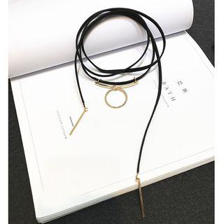 Hoop Layered Choker