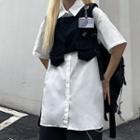 Short-sleeve Shirt / Vest / Necklace