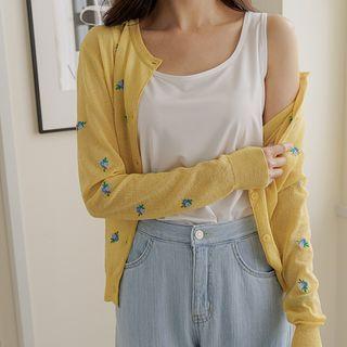 Set Of 2: Basic Scoop-neck Tank Top