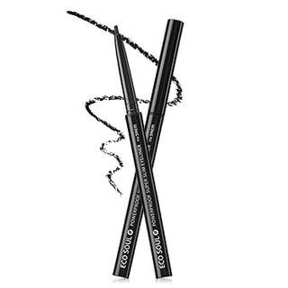 The Saem - Eco Soul Powerproof Super Slim Eyeliner (#bk01 Night Black)