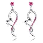 Austrian Crystal Swan Drop Earring