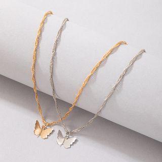 Butterfly Chain Choker